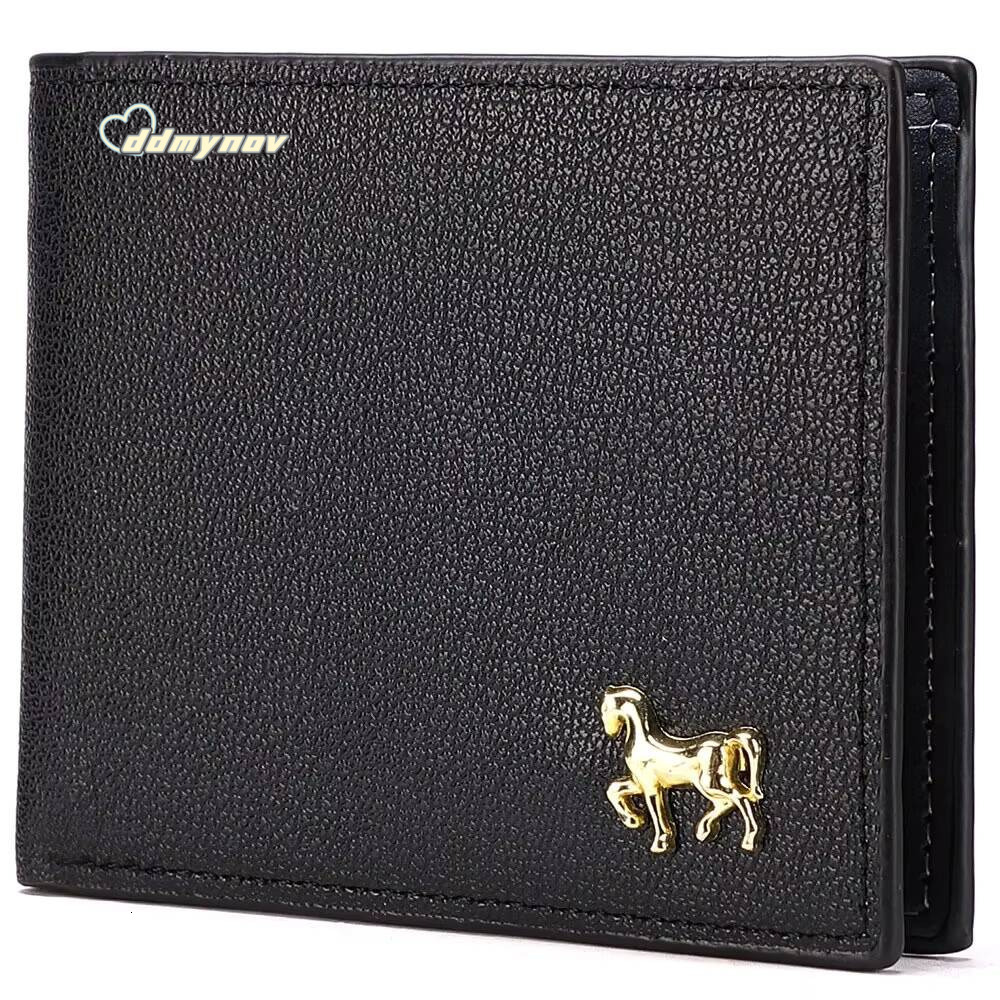 New Mens Horizontal Multi-Functional Business Zipper Coin For Men Wallet With Credit Card Holder ddmynov
