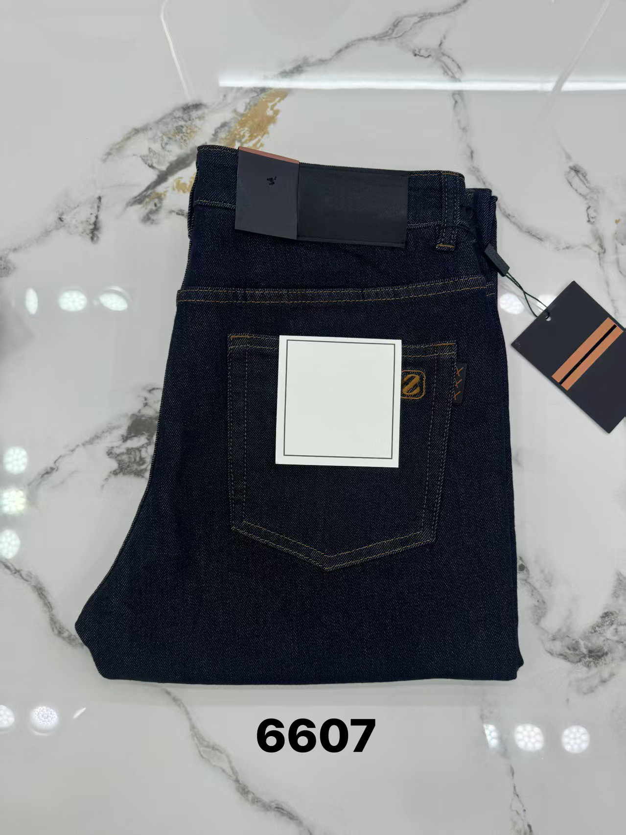 Casual Luxe Motorcycle-Inspired Tailored Jeans for Males with Urban Elegance Fit Sizing Options: 30-42 Inches