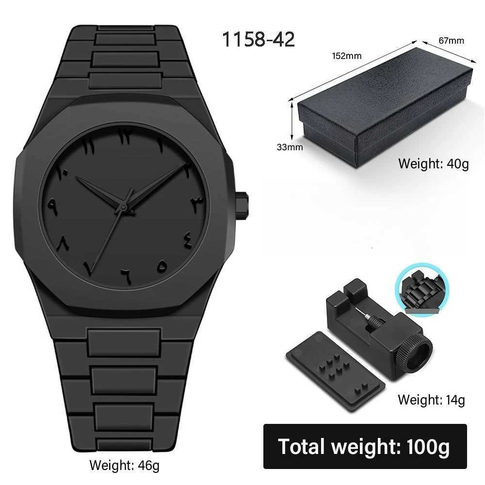 Luxury High-end Mens Fashion Quartz for Man Light Luxury Waterproof Large Dial Minimalist Person Trend Wrist Y250715