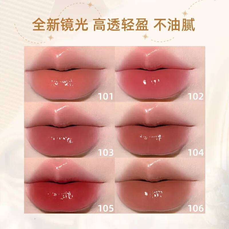 Toorune Magic Garden Lip Cosmetics Mirror Light Shuiguang Moisturizing Long Lasting Permanent Lipstick Makeup