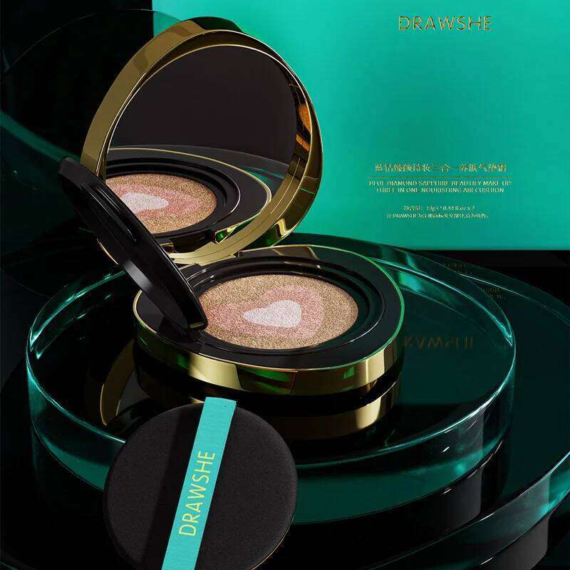 Korean Cosmetics Foundation Base Air Cushion BB CC Cream 3 in 1 Nourishing Concealer Makeup Set X250716