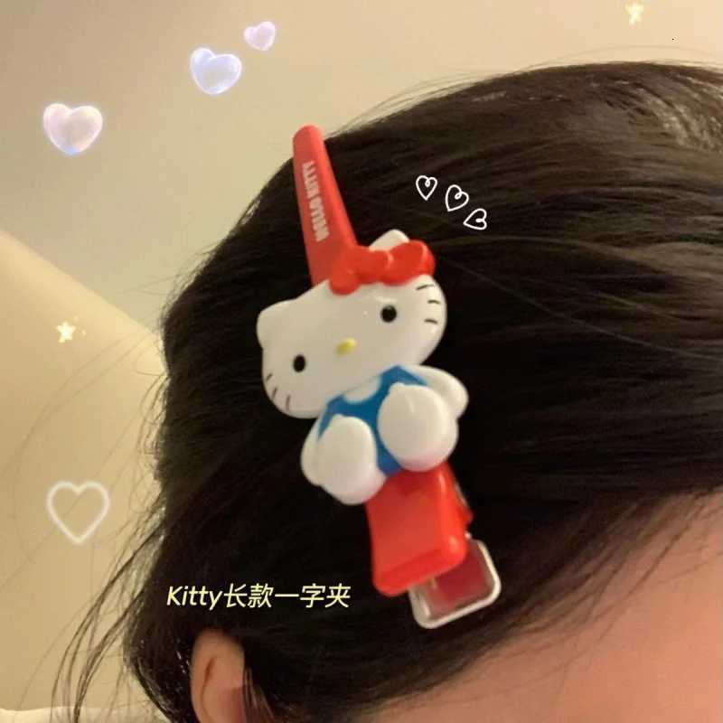 Sanrio Hello Kitty Hairpins Pin Cute Anime Cartoon Kuromi Cinnamoroll My Melody Barrettes Kawaii Hair Accessories Holiday Gifts w250716