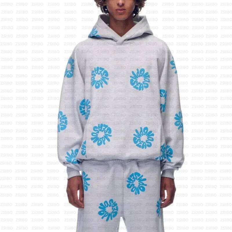 Designer Leisure High Quality 2025 new unisex cotton print style loose Y2K hip-hop street fashion trend hooded sweatshirt
