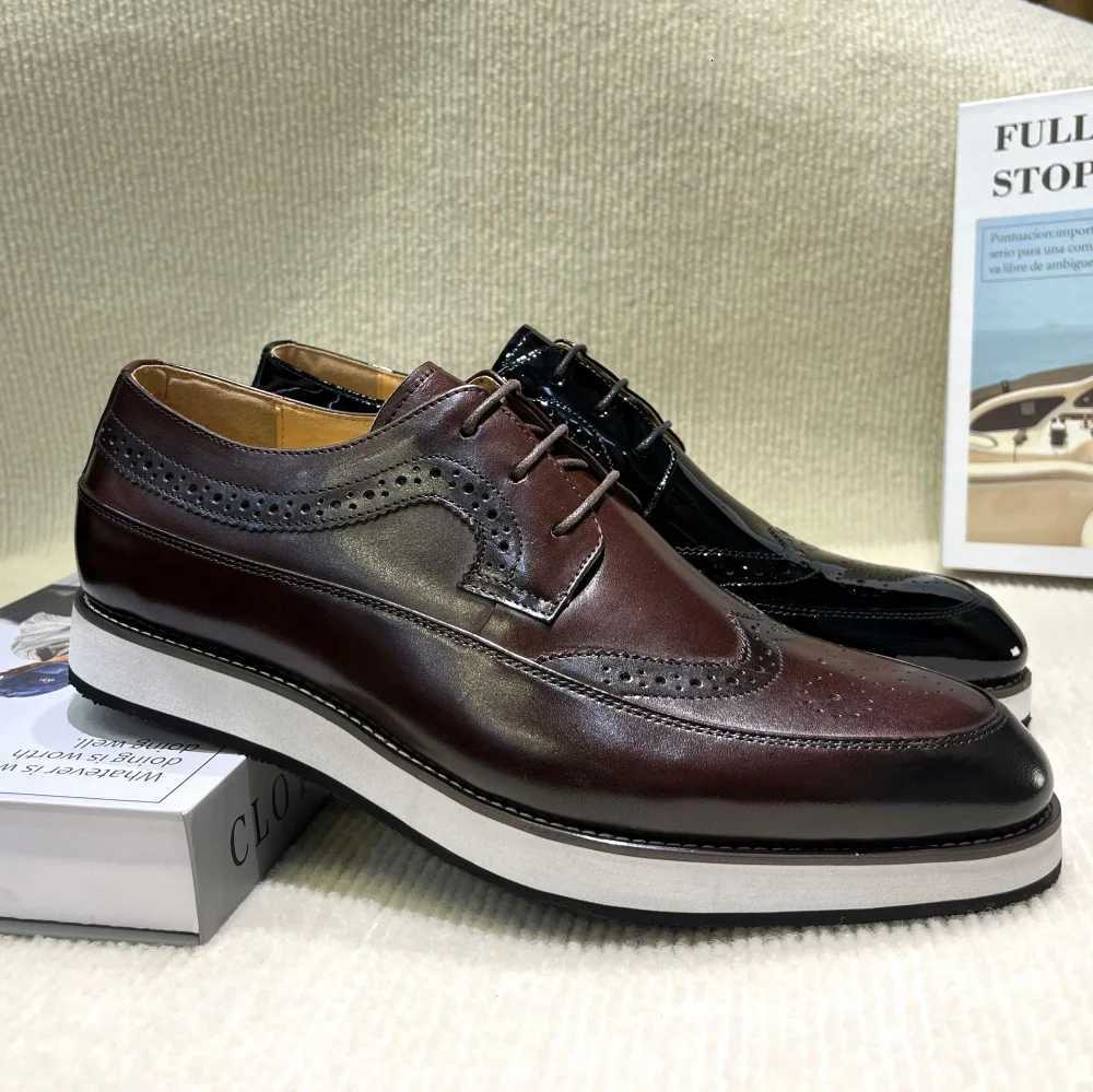 Mens Genuine Cow Leather Casual Shoes Snake Print Monk Strap Sneakers Single Buckle Flat Office Footwear Fashion Male W250716