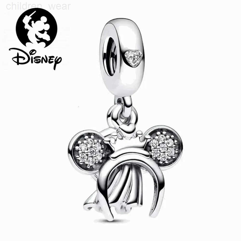 Disney 2023 NEW Christmas Halloween Gift Aoger Disney Jewelry Mickey Minne Charm Original Bracelet Bead Fit W20250716