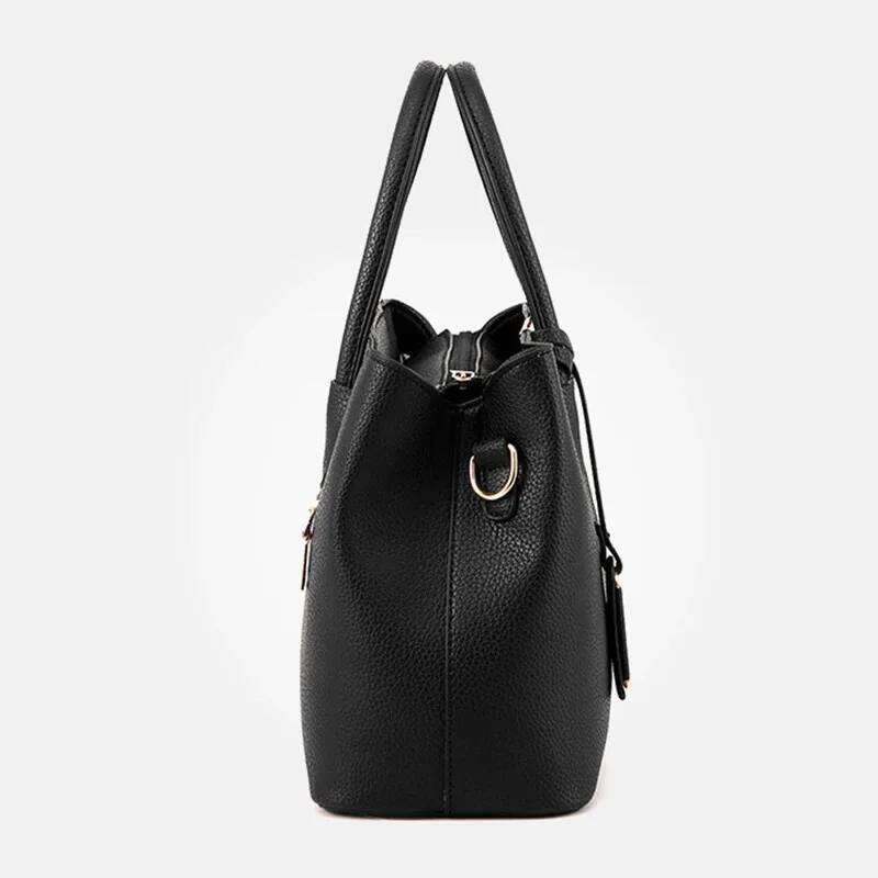 2025 Ladies Large Tote Bag Women PU Leather Handbags Female Square Shoulder Bolsas Femininas Sac New Fashion Crossbody Bags