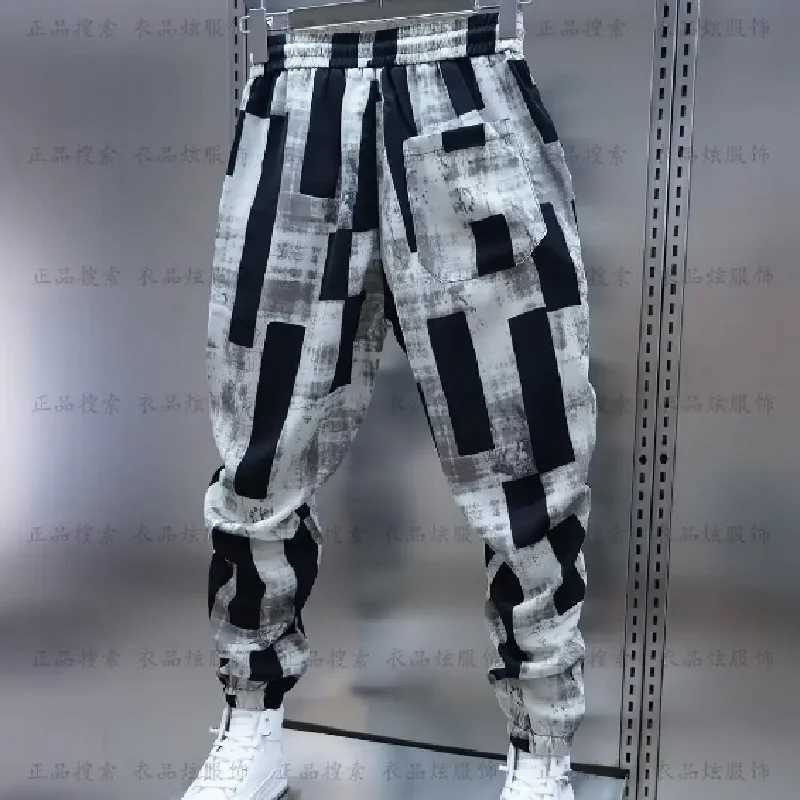 Mens Clothing Trousers for Men Pants Sport Male Clothes Baggy Pants Man Korean Popular Clothes Running Gym Jogging Sweatshirt y250716
