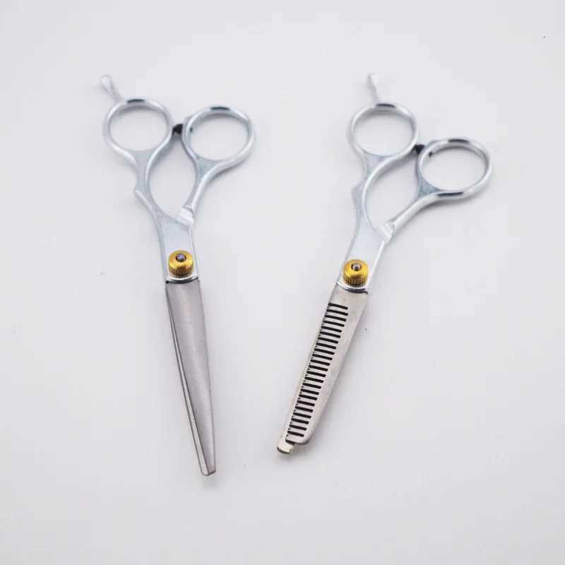 2pcs/set Hairdressing Scissors Thinning Styling Tool Hair Scissors Salon Hairdressing Professional Barber Scissors Hair Scissors W250716