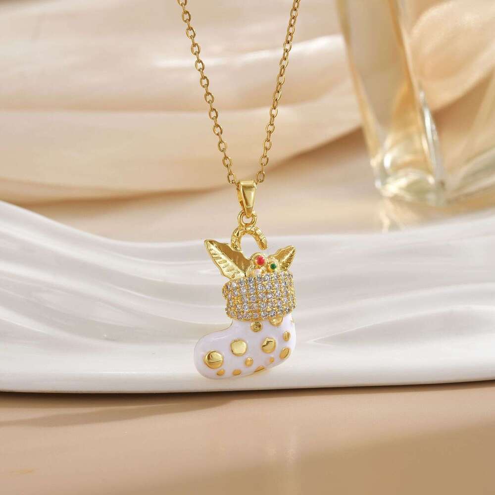For Women New Versatile Atmosphere Necklace Niche Design High-End Titanium Steel Accessory 2D1