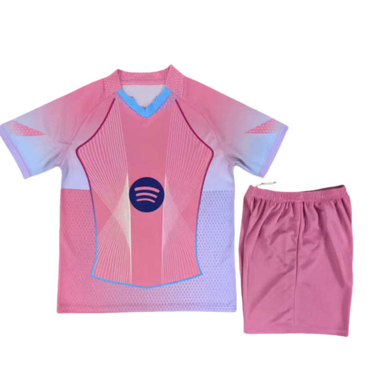 25/26 Barcelolas special Pink Version football kit for men and kids