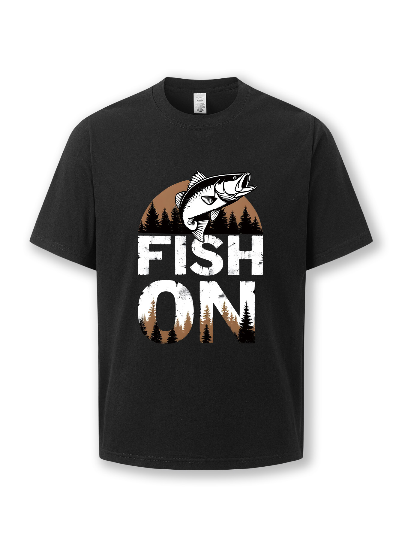 T-Shirts Round Neck Summer Top - Fashionable Breathable Cotton Shirt Featuring Cute Animal Design