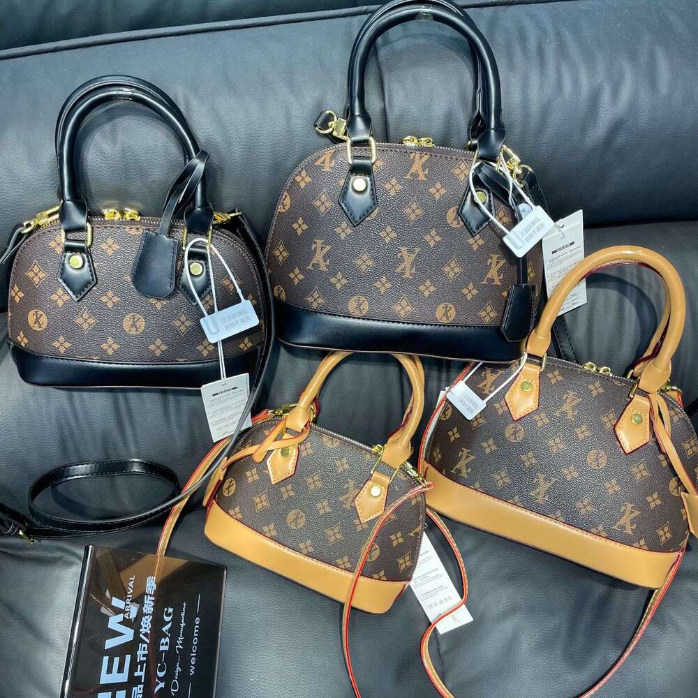 Vintage Shell Handbag 2025 Spring Fashion New Single Shoulder Crossbody Bag