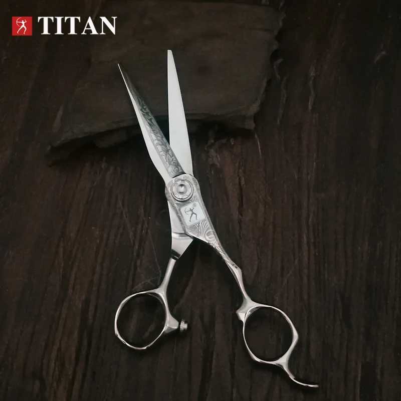 Titan Professional Cut Scissor Hairdressing Scissors Cutting Thinning Hairdresser Scissors Salon Barber Scissors W250716