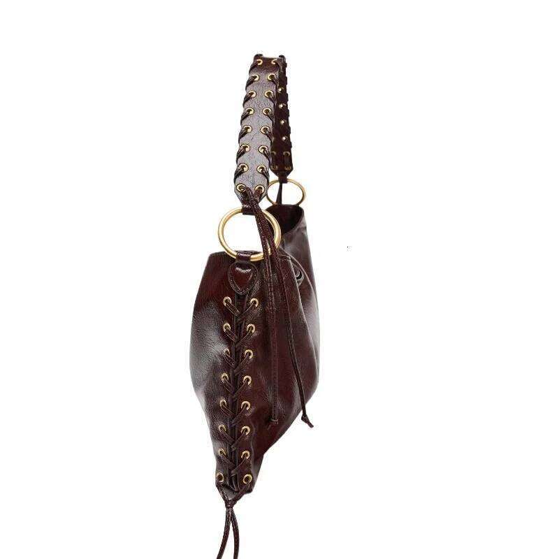 Metallic Hole Eye Shoulder Bag Women New In Famous Brands Faux Leather Handbag High Quality Fashion Exquisite Female Bags