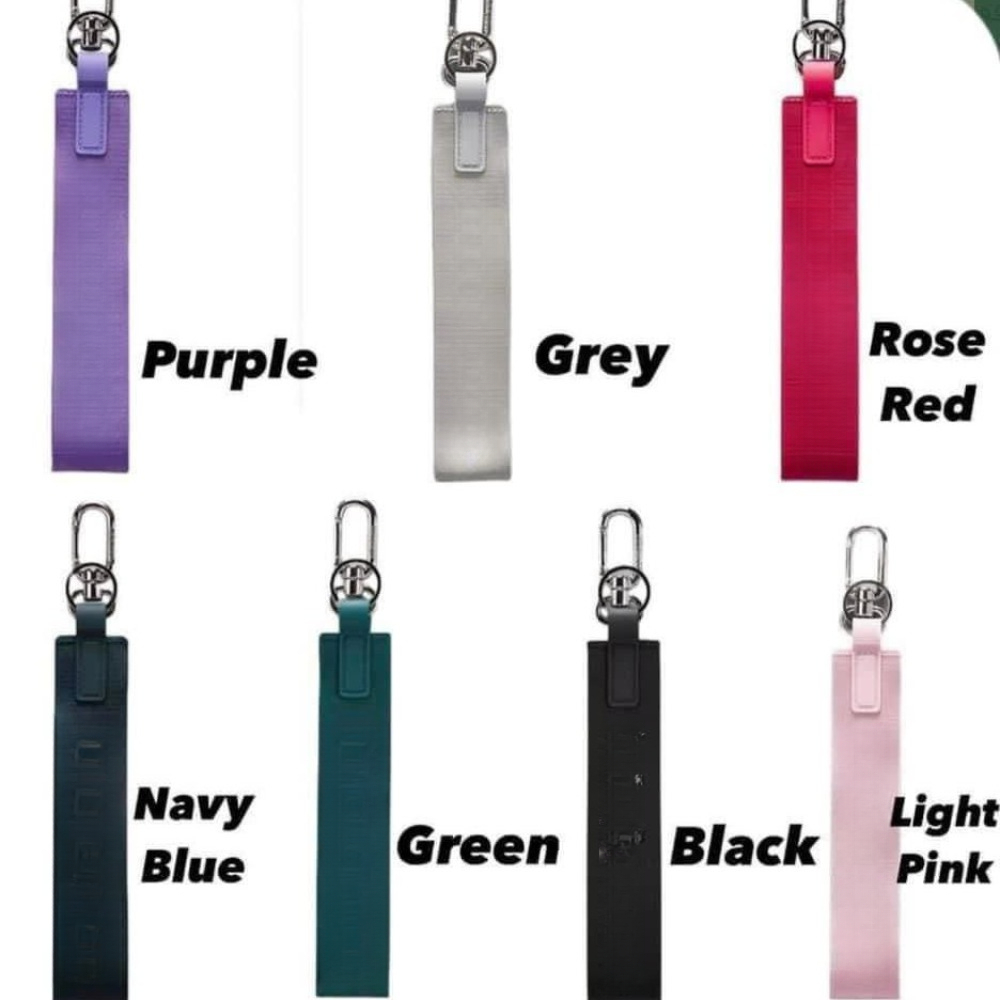 High Quality Zinc Alloy Keychain Multiple Colors Designer Keyring Unisex Portable Anti Loss