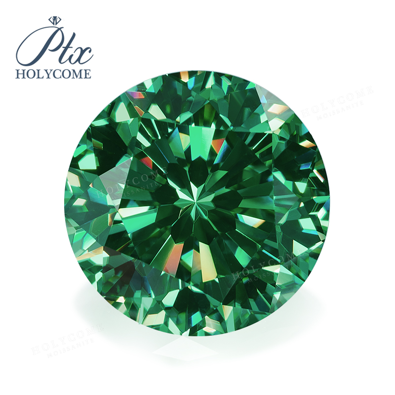 9 Heart 1 Flower Moissanite Pass Diamond Tester GRA Multicolored Loose Moissanite VVS1 Round Shape Gemstone for Fine Jewelry Making