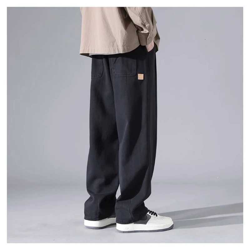 Mens Cargo Pants Summer Spring Cotton Workwear Cotton Large Size Casual Climbing Joggers Sweatpants Men Autumn Trousers y250716