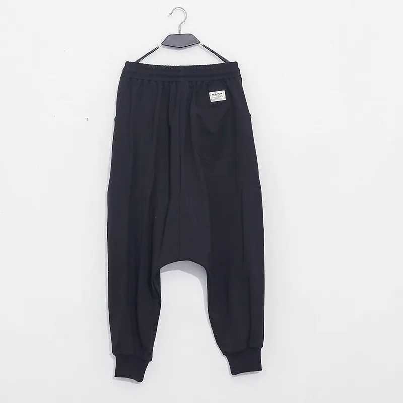 New Arrivals Hip Hop Harem Pants Men Streetwear Ribbon Joggers Men Casual Cotton Mens Sweatpants Male Trousers LBZ38 y250716