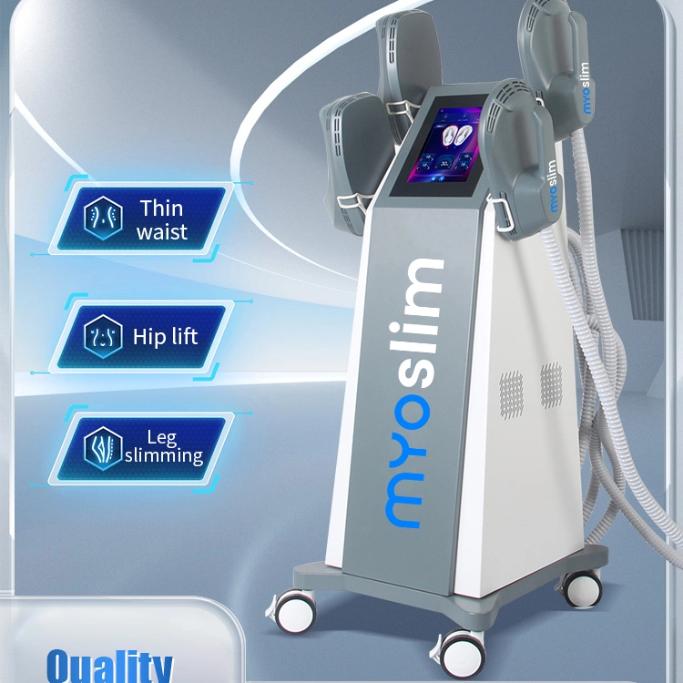 Myoslim NEO RF HIEMT Body Sculpt Machine Electric Muscle Stimulator Vibration Weight Loss Slimming Muscle Grow 15 Tesla