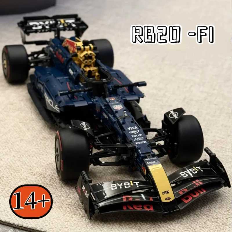 2025 42206 Technical Mechanical Building Blocks 1639pcs RB20 F1 Formula Racing Assembly Model Set Adult Boy Toy Christmas Gift R250715