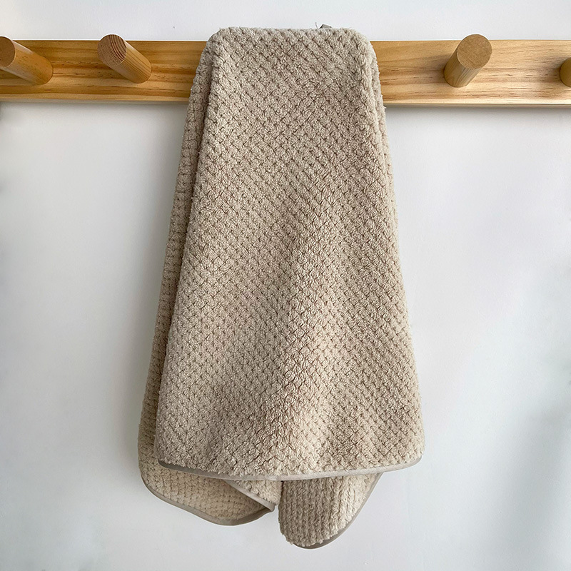 10 packs of high-end thickened coral fleece towel household face washing bathing dry hair couple face towels are soft and absorb water without sheddin