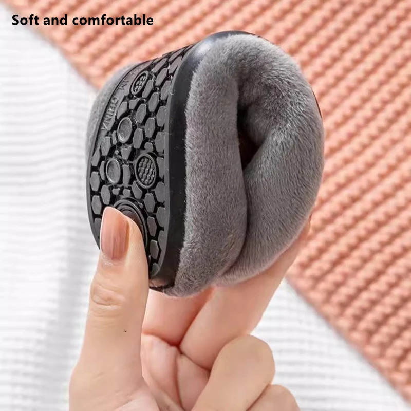 Winter Warm Baby Slippers Toddler Plush Floor Sock Shoes Boys Girl Children Soft Anti-slip Walking Shoes Indoor Home Kids Shoes 250716