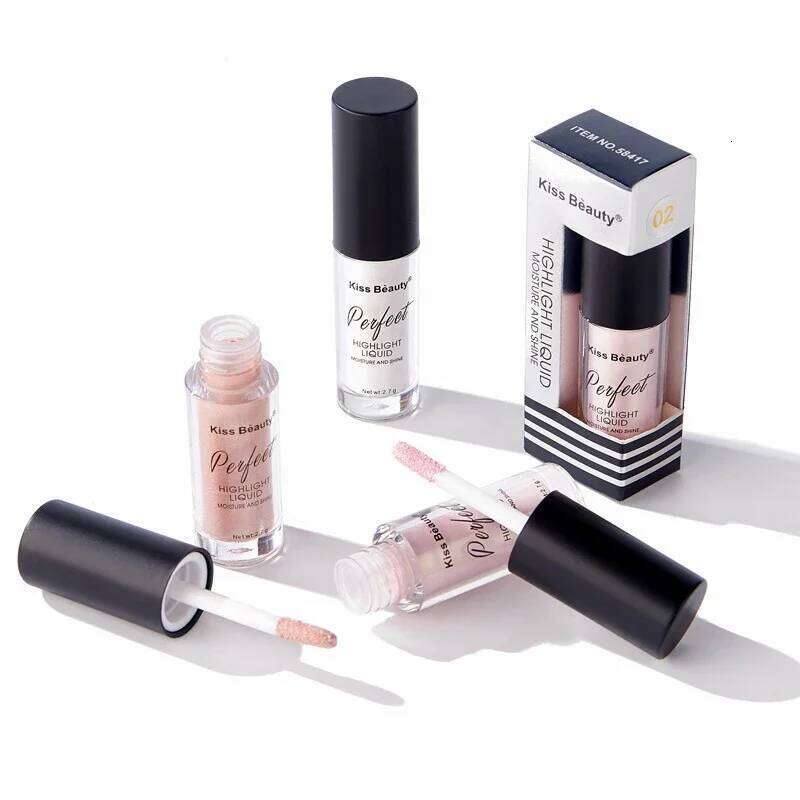 Liquid Highlighter Contouring Pearlescent Makeup Brightener Bronzer Glow Body Face Contour Shimmer Cosmetics X250716