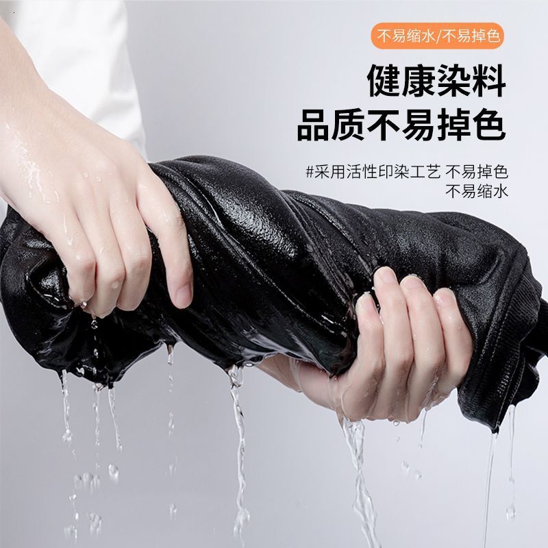 Classic Black Versatile Crew Neck Sweatshirt Men Women, Spring Autumn Thin Long Sleeve Hoodie for Teenagers and Couples