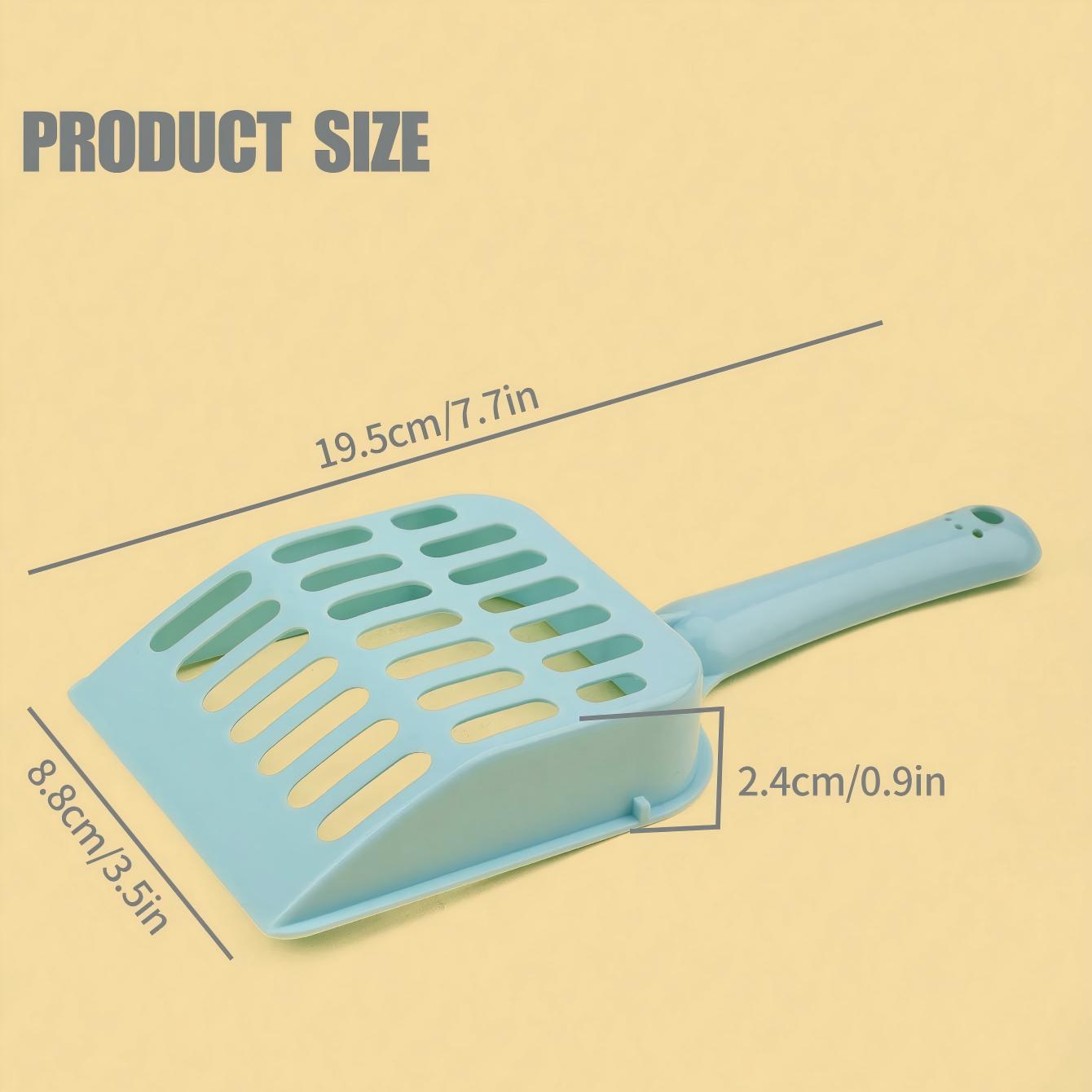 Plastic Miniature Sifter for Efficient Kitty Litter Management