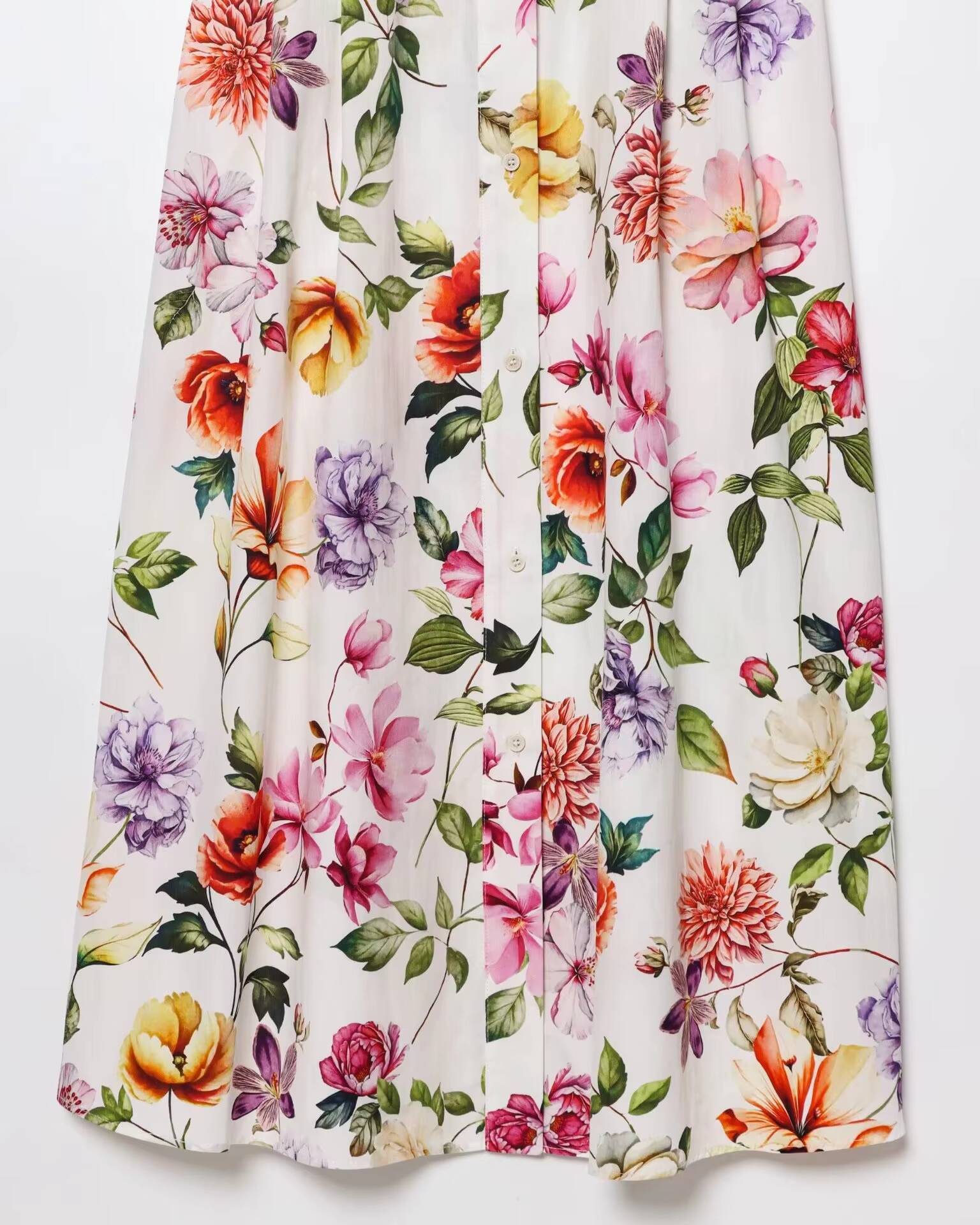 2025 Printed Short Sleeve Flip Tie Belt Temperament Summer New Style Womens Fashionable Charm Dress dongdumaoyi