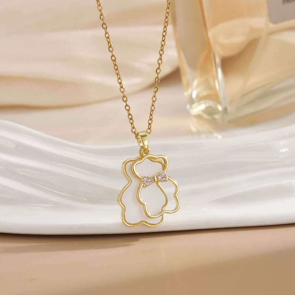2024 Winter New Fashion Versatile Necklace Gift Choker Chain 23A