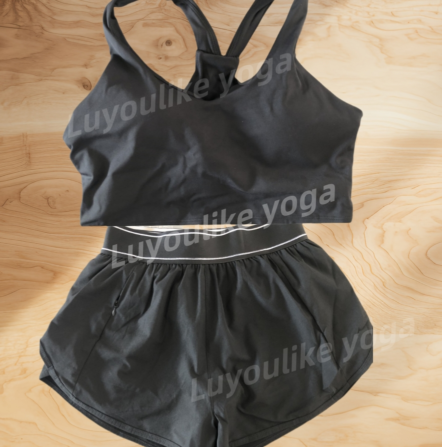 O742 High-Quality Breathable High-Waist Yoga Fitness Shorts Yoga Bra for Women Ideal for Outdoors and Running Women's Naked Feeling Breathable Shorts