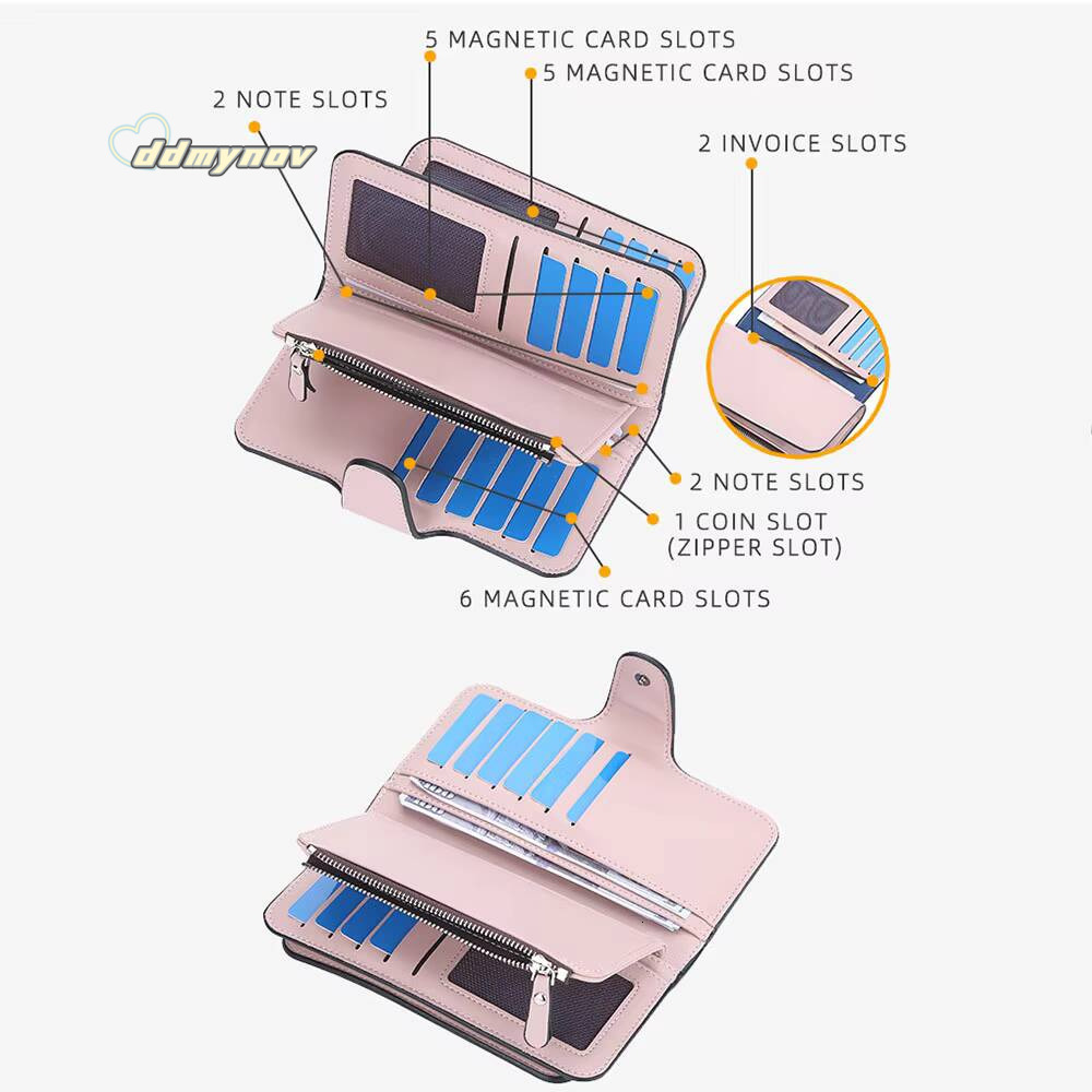 2024 Long Wallets Name Engraving Top Quality 15 Card Holders Classic Female Purse Zipper Brand Wallet For Women ddmynov