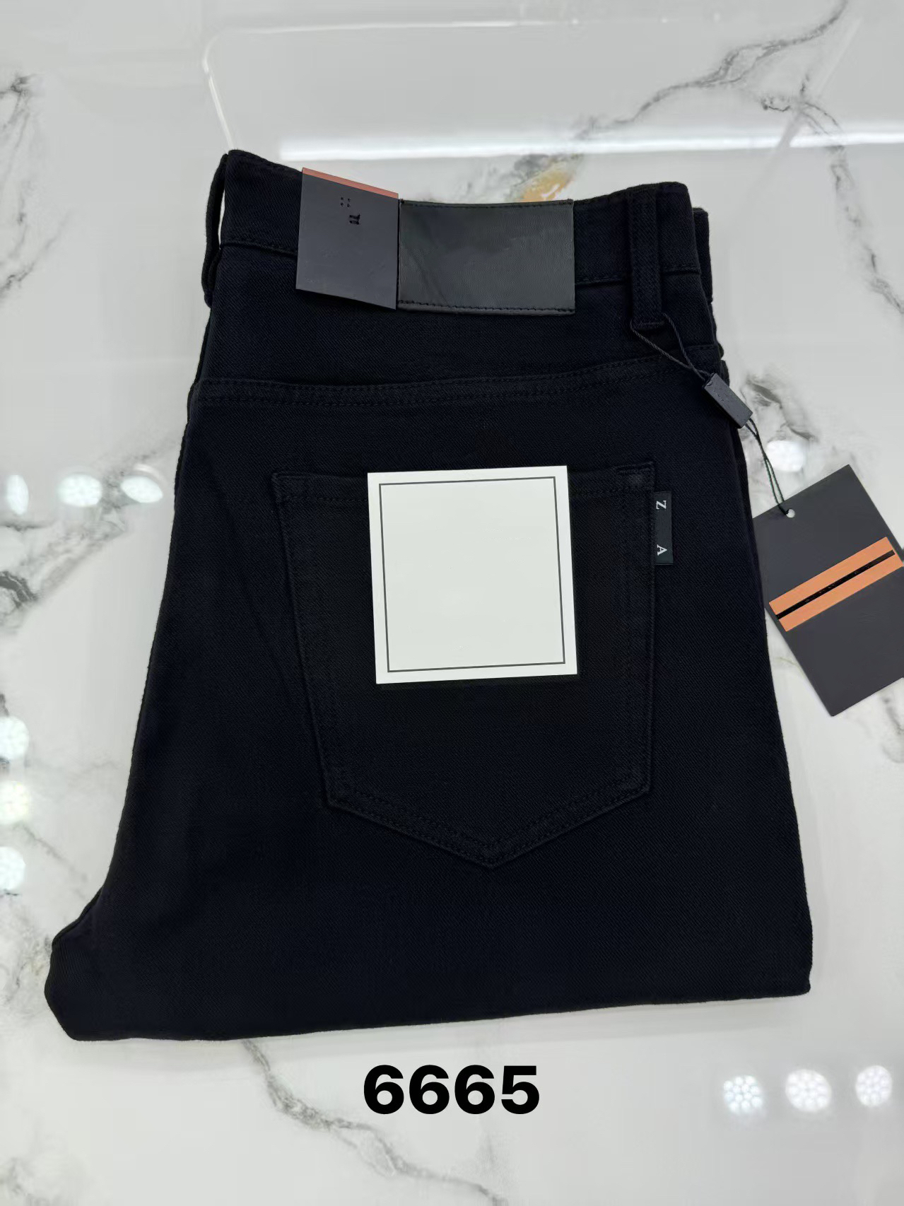 Casual Luxe Motorcycle-Inspired Tailored Jeans for Males with Urban Elegance Fit Sizing Options: 30-42 Inches