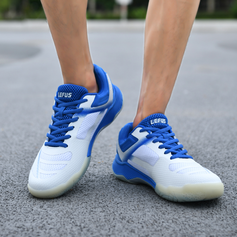 Professional grade badminton shoes for men and women with anti-slip, wear-resistant, shock-absorbing training sports shoes, breathable shoes