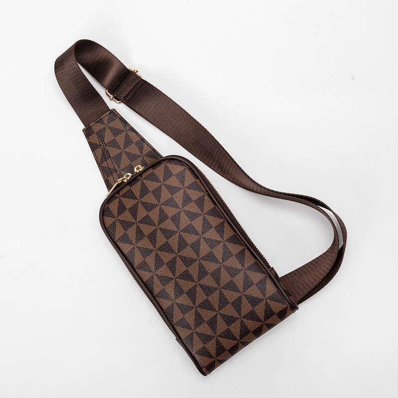 Lacel Urwebin Designer bag Cross Body Korean Fashion Bags Casual Small Unisex Monogram Cashier Thin Chest Phone Bag