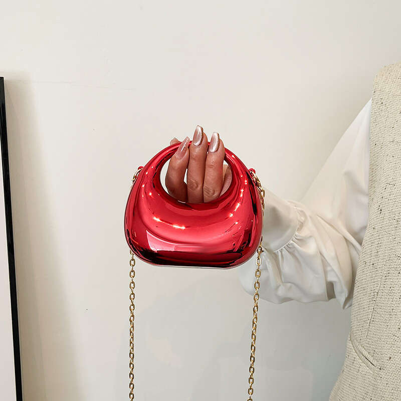 Acrylic Dumpling Women's 2025 New Fashion Niche Chain Shoulder Mini Crossbody Box Bag