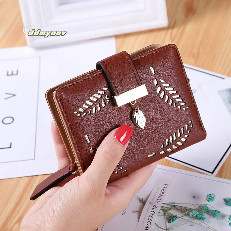 Womens PU Leather Long Wallet Large-capacity Multi-card Slots Handbag for Women Coin Purse Card Holders Clutch ddmynov