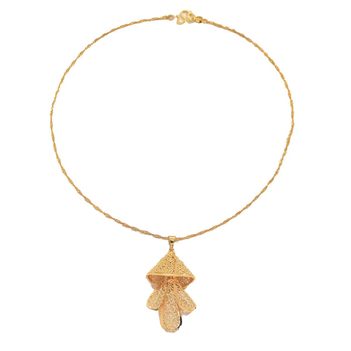 Newly Launched Stylish and Versatile Traveling Arabic Style Lady Necklace with Individual Bride Accents