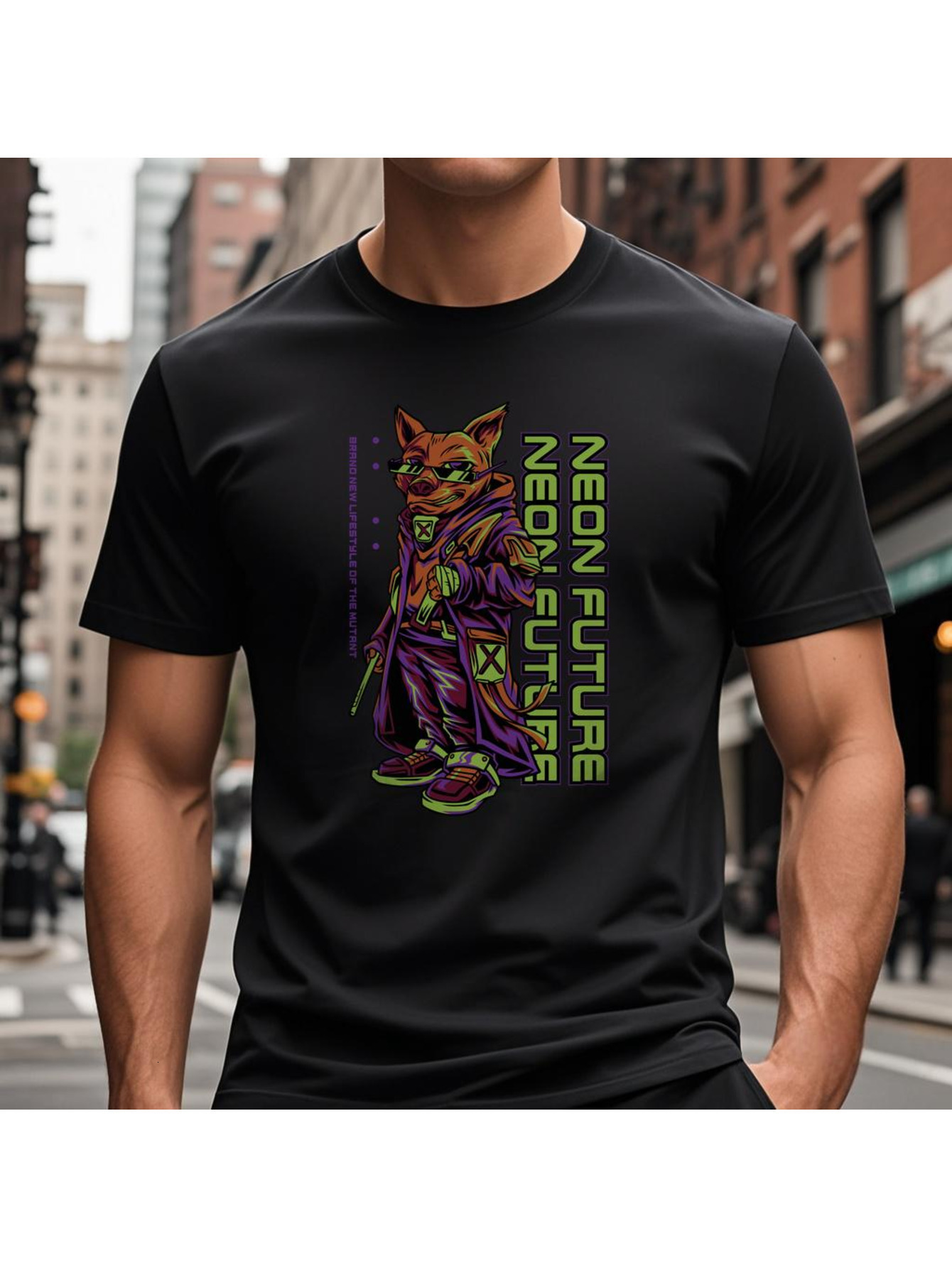 VogueEpoch White 180g Round collar Short sleeve Cotton Men T Shirts S-3XL text Graphics black Adult Wed 20