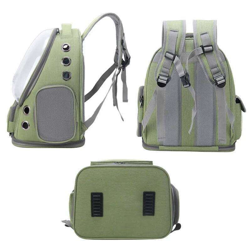 Transparent Carrier Outdoor Travel Backpack for Cats Small Dogs Breathable Cat Carrying Bag Pet Supplies