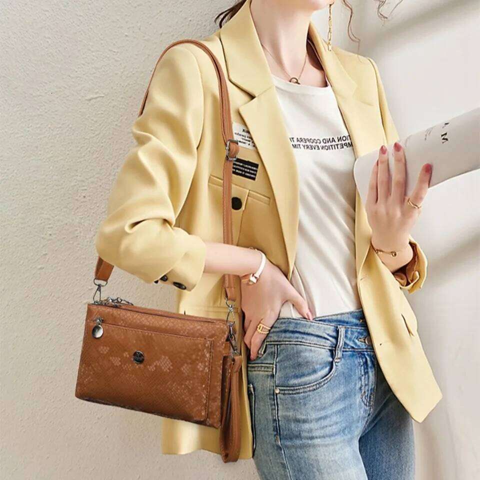 Brand Leather Shoulder Crossbody for Women Bags Designer Handbags High Quality Clutch Sac