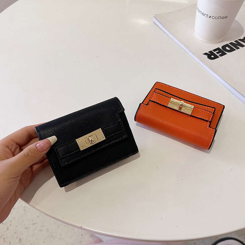 Trendy Classic Women's Accordion Coin Purse Small Anti-Degaussing Multi-Card Slot Large Capacity Bank Card Holder