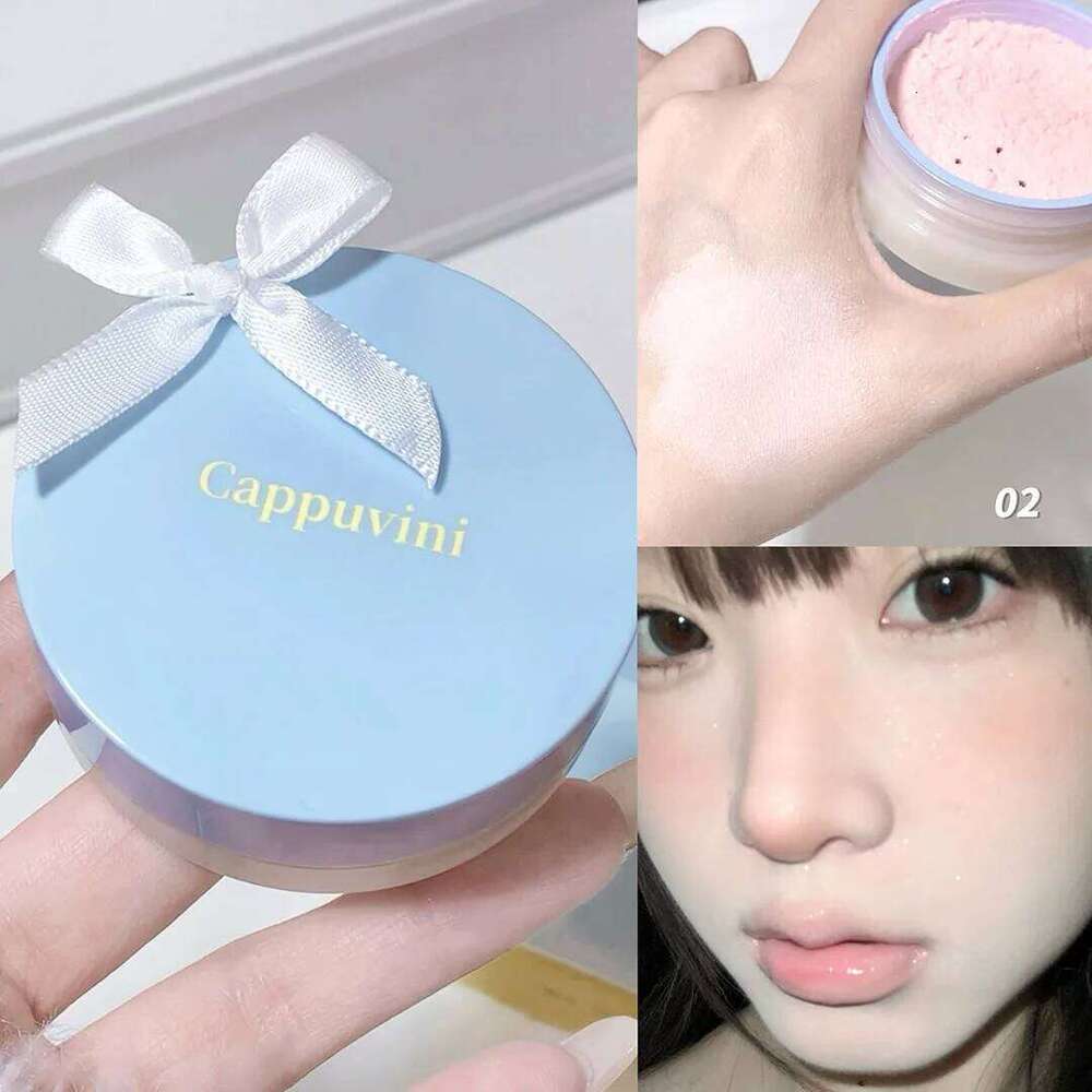ple Pink Makeup Loose Natural Face Finishing Long Lasting Oil-control Waterproof Matte Setting Powder X250716