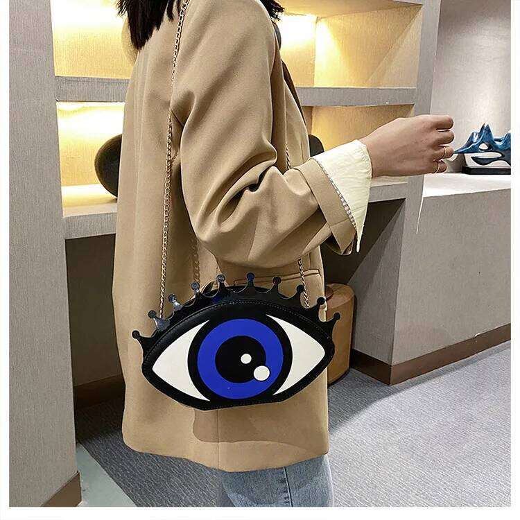 Women's Trendy Wallet Handbag Casual Chain Shoulder Fashion PU Crossbody Small Round Bag