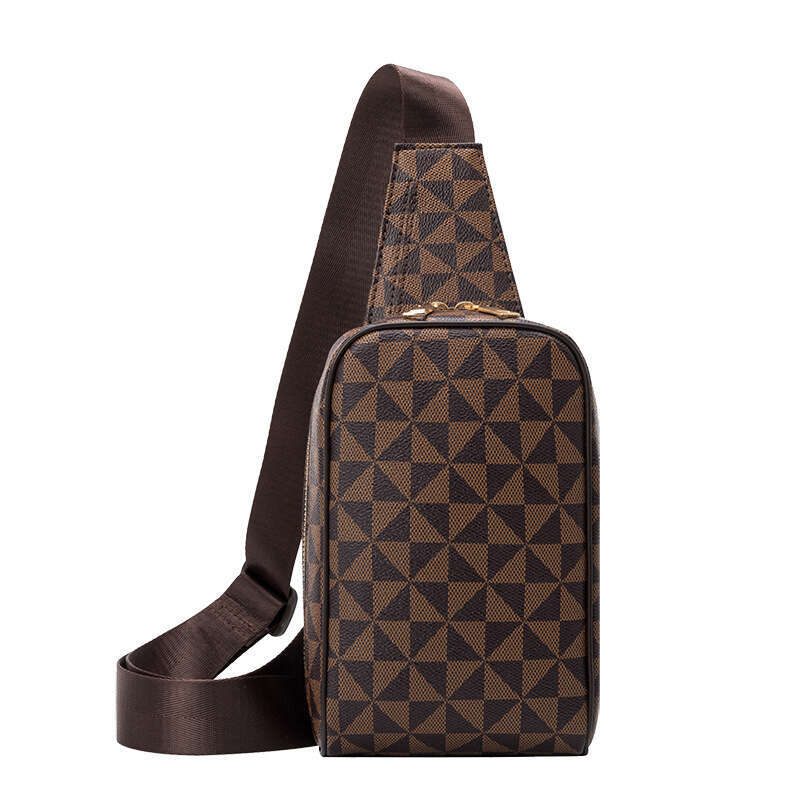 Lacel Urwebin Cross Body bag Men's Chest Single Shoulder Women's Large Capacity Multi-Functional Backpack Fashion Korean Version Trendy Cool