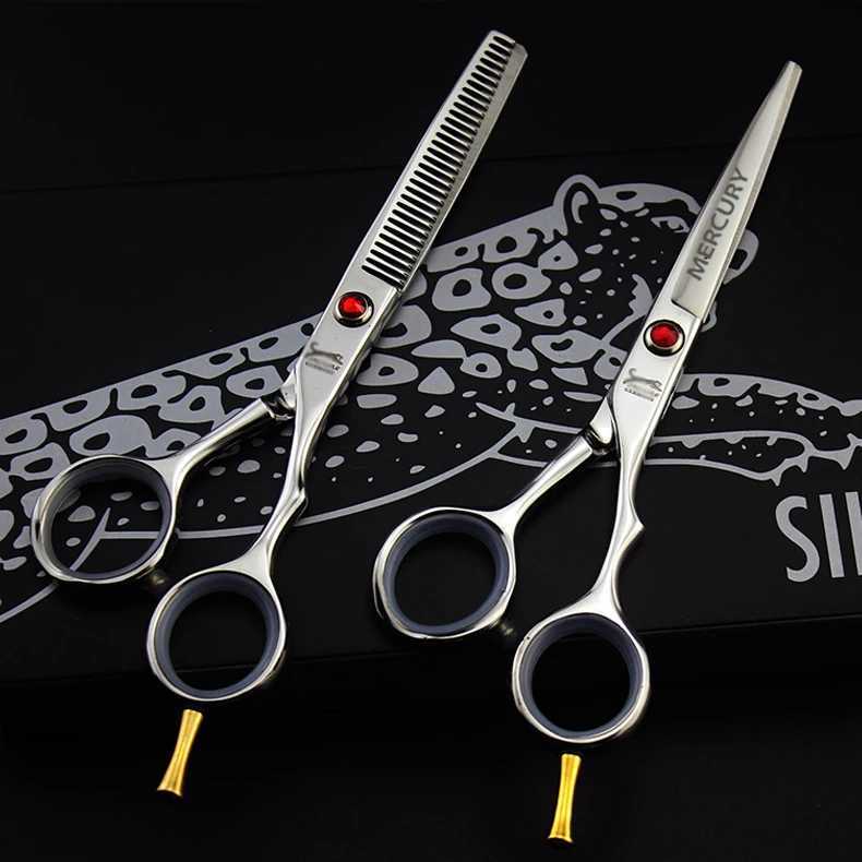 5.5 6.0 Inch Hair Scissors Professional High Quality Cutting Thinning Set Hairdressing Scissors Barber Tool Shears Salon W250716