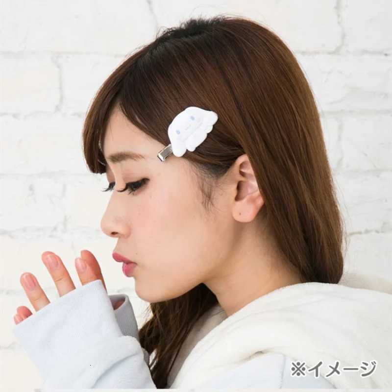 Sanrio Kawaii Sanrio Hello Kitty Bangs Clip My Melody Kuromi Cinnamoroll Purin Hair Accessories Anime Cute Cartoon Headdress Girls Giftw250716