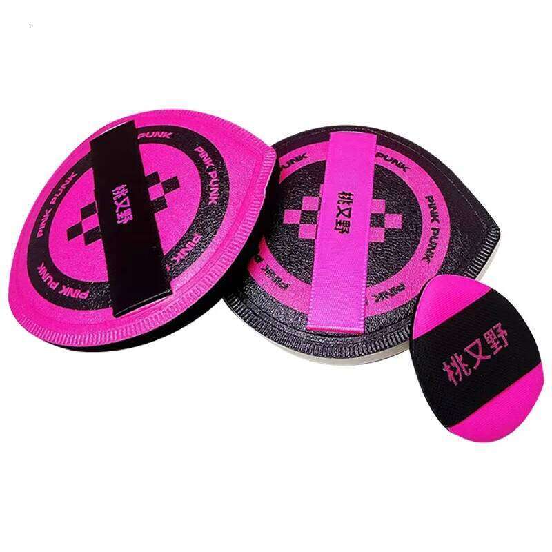 3PCS/SETS PINK PUNK Flocking air cushion thumb blush foundation powder puff cosmetic tools X250716