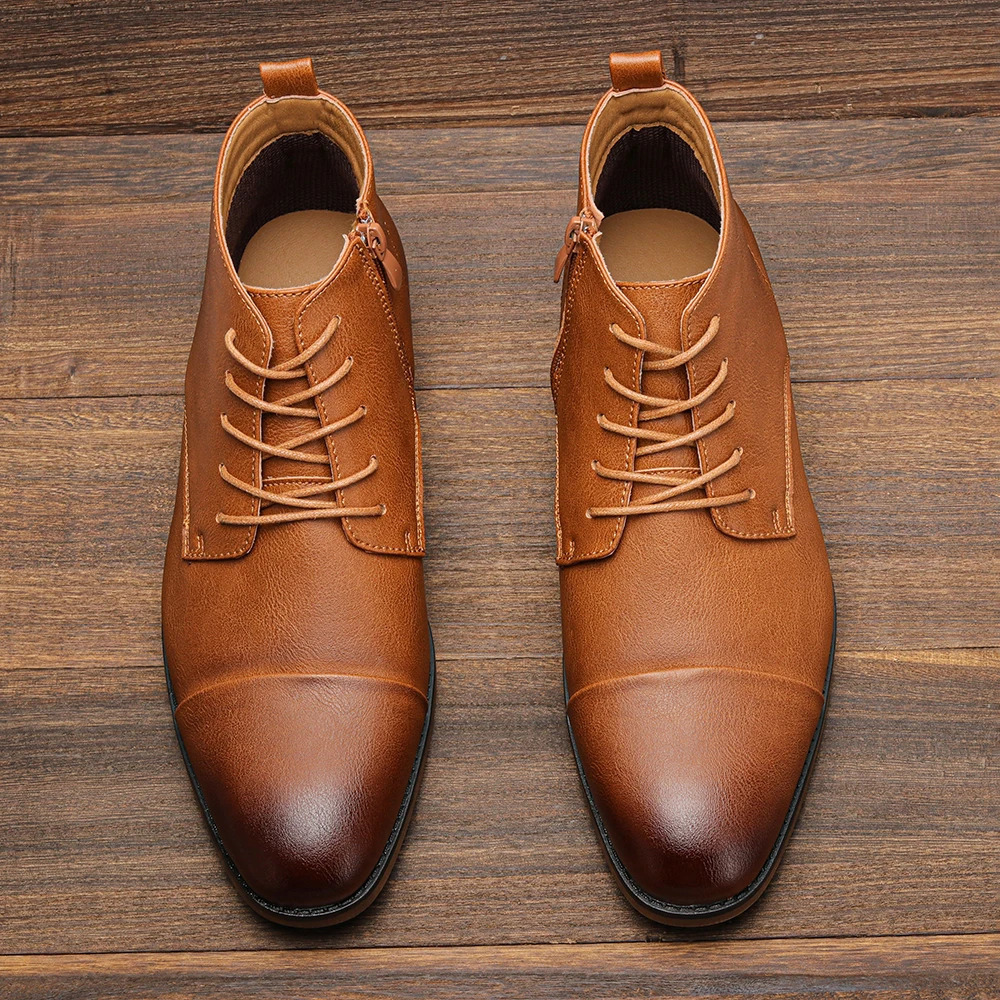 American style mens boots Fashion Comfortable Mens Ankle Boots 250715